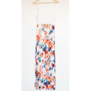 Beachy Floral Maxi Dress